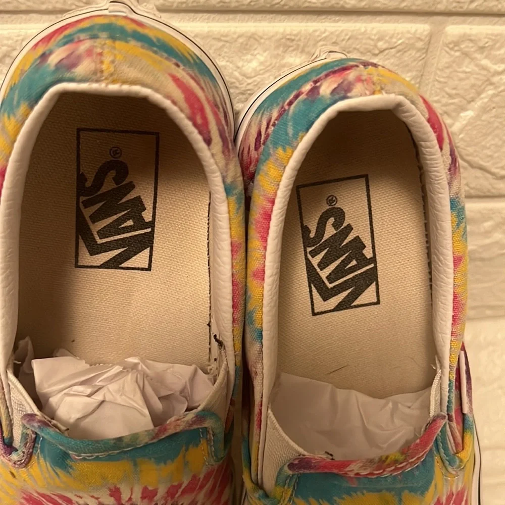 Vans Slip-On Skate Shoe - Unisex - Tie Dye - Picture 5 of 5
